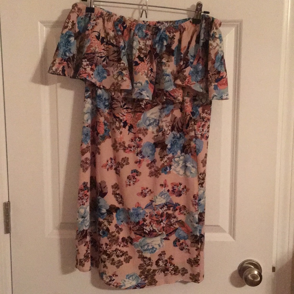 Off shoulder Floral Dress
